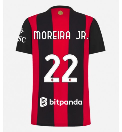 AC Milan Diego Moreira #22 Domácí Dres pro Dámské 2026-27 Krátký Rukáv AC Milan Diego Moreira #22 Domácí Dres pro Dámské 2026-27 Krátký Rukáv